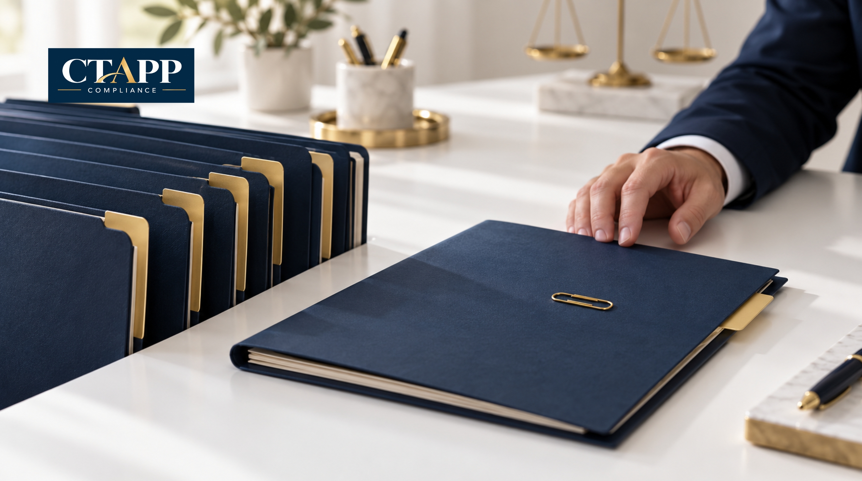 Hands checking off items on a monthly reconciliation report Hands checking off items on a monthly reconciliation report