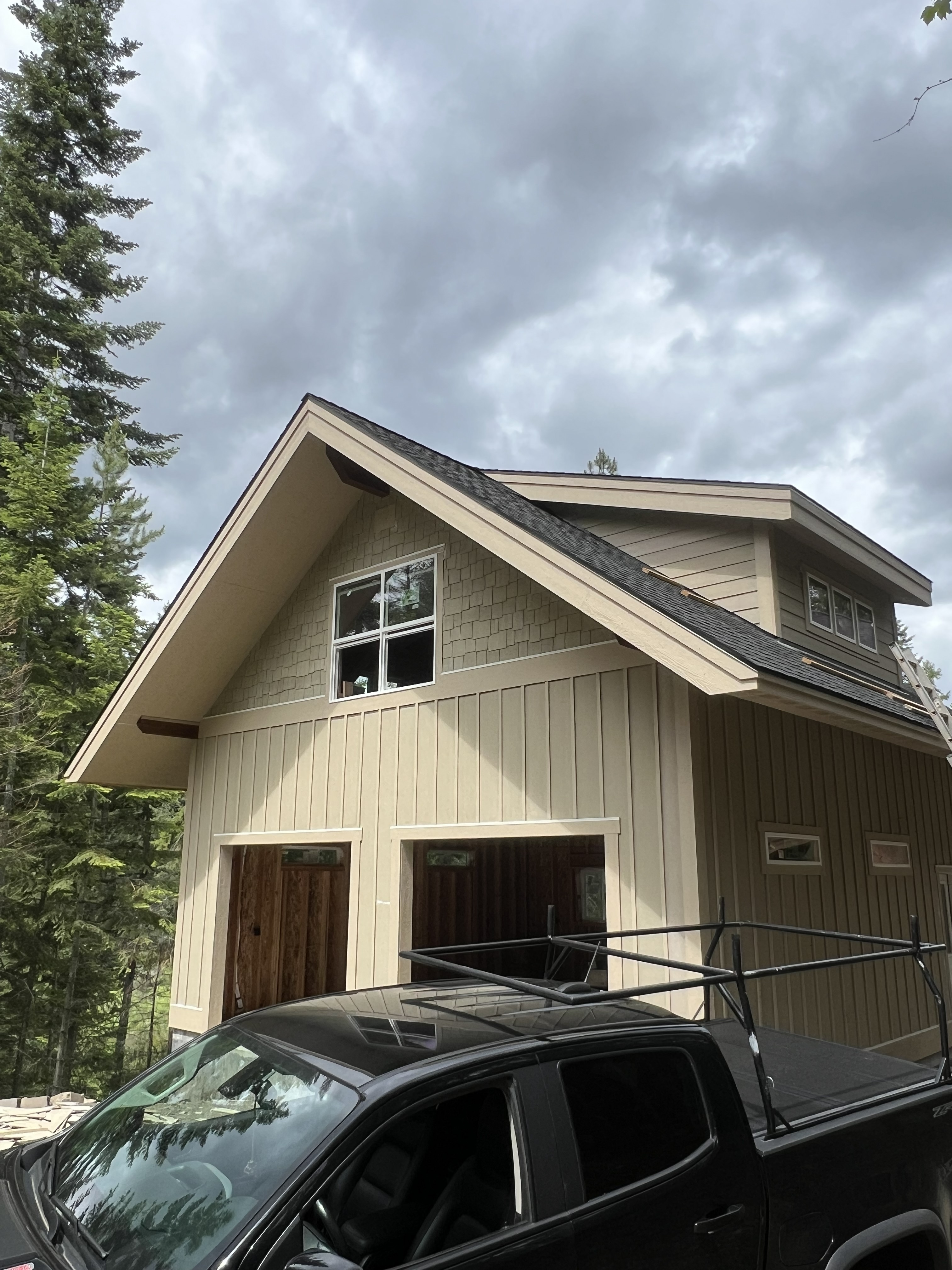 New siding installed on a Spokane home by Spokane Exterior Solutions