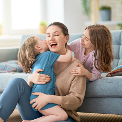 Grounded woman in reflection representing her Grounded Self