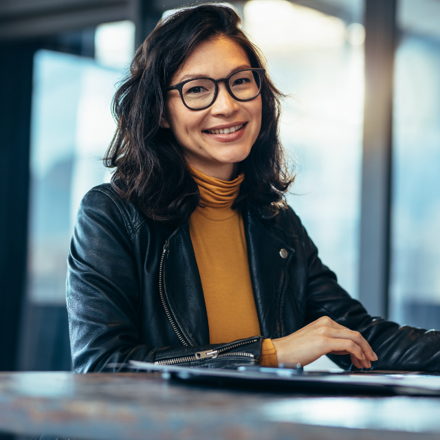 Woman representing someone who is always on edge