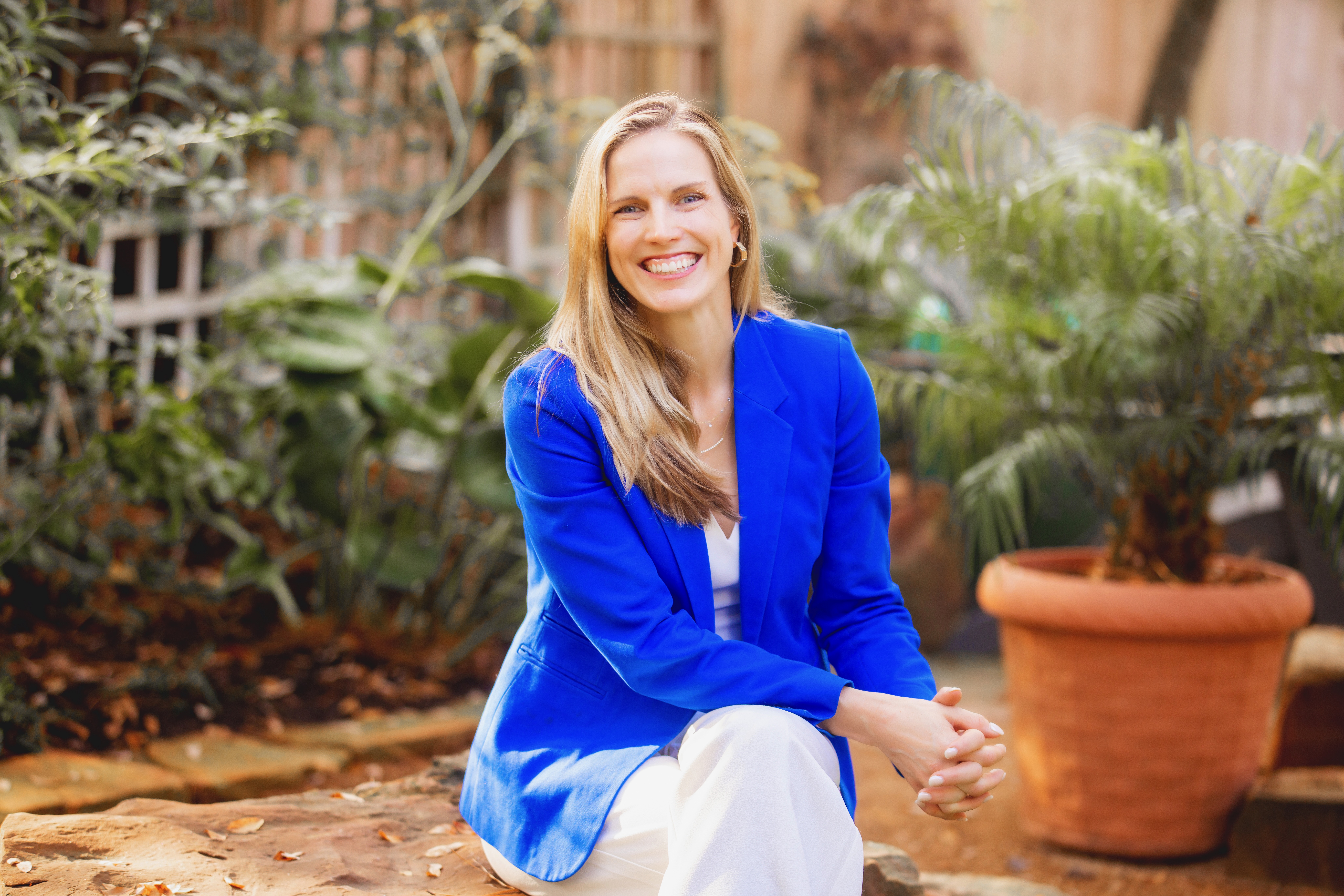 Liz Jolley, founder of The School of Courage and private coach for high-achieving women