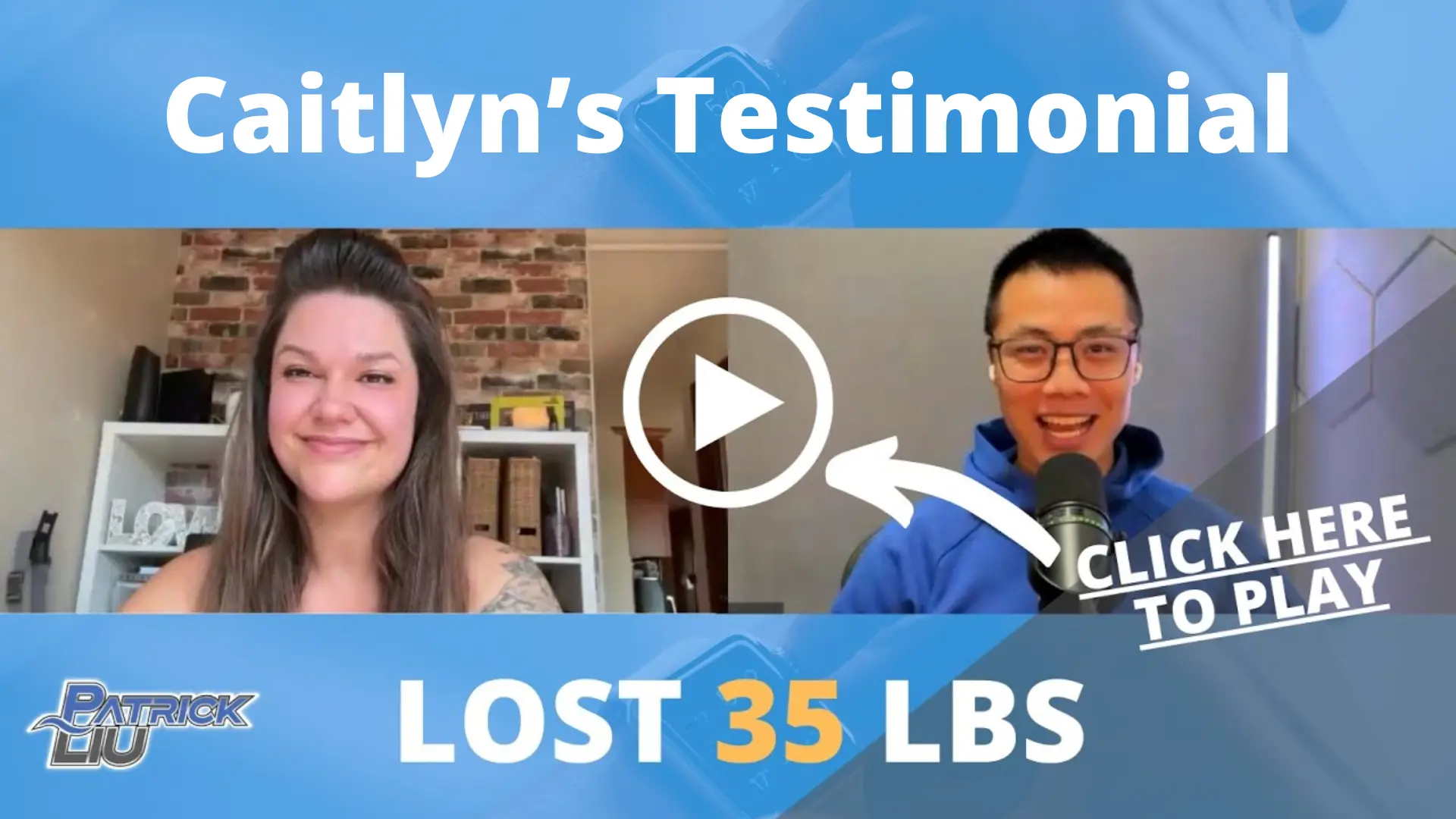 Caitlyn's Testimonial lose 35 lbs with Coach Patrick