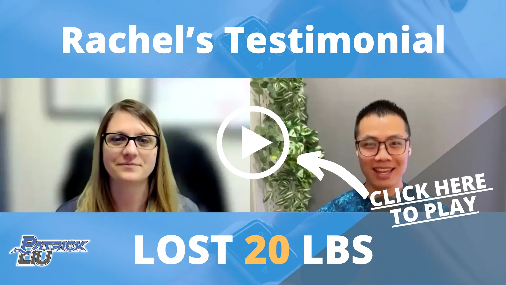Rachel's Testimonial lost 22 lbs with Coach Patrick Liu