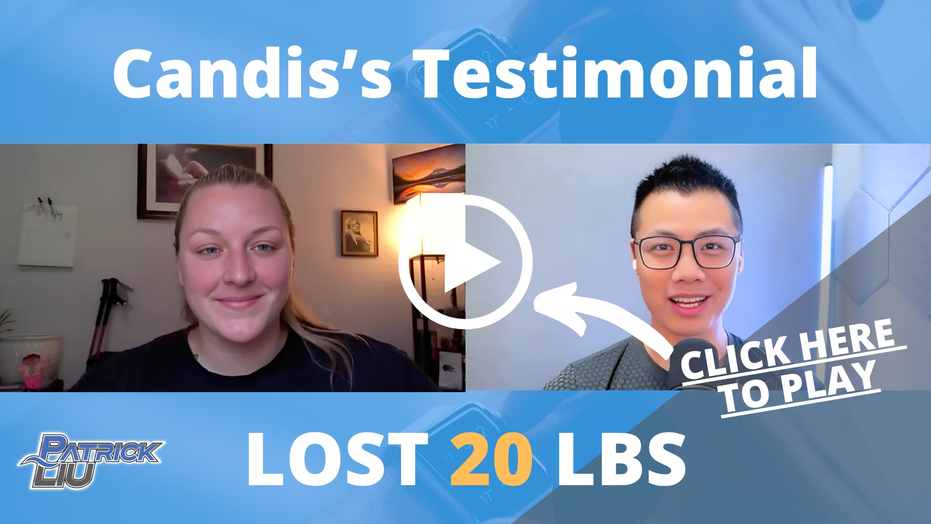 Testimonial Lost 35 lbs with Coach Patrick Liu