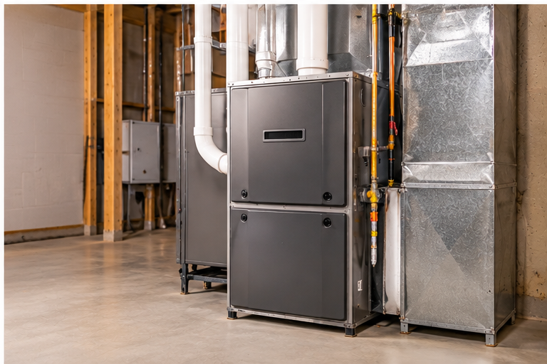 Placeholder for heating installation