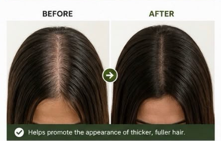 Hair transformation result 1