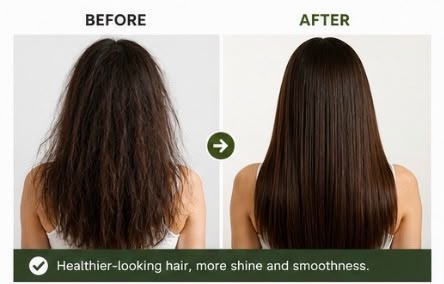 Hair transformation result 5