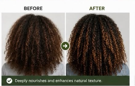 Hair transformation result 6