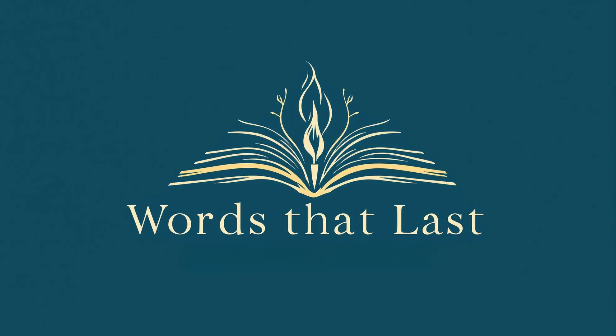 words that last logo
