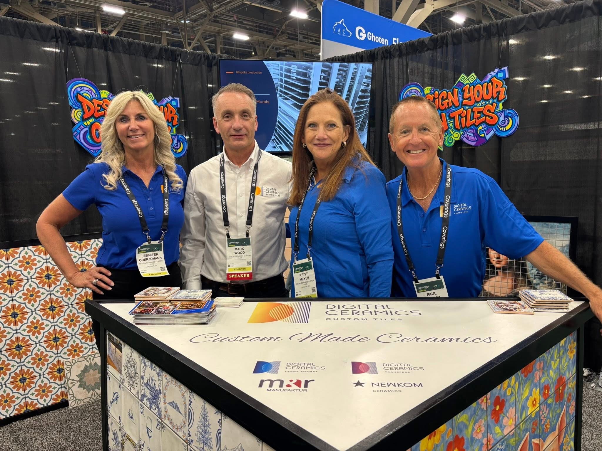The Digital Ceramics team at Coverings