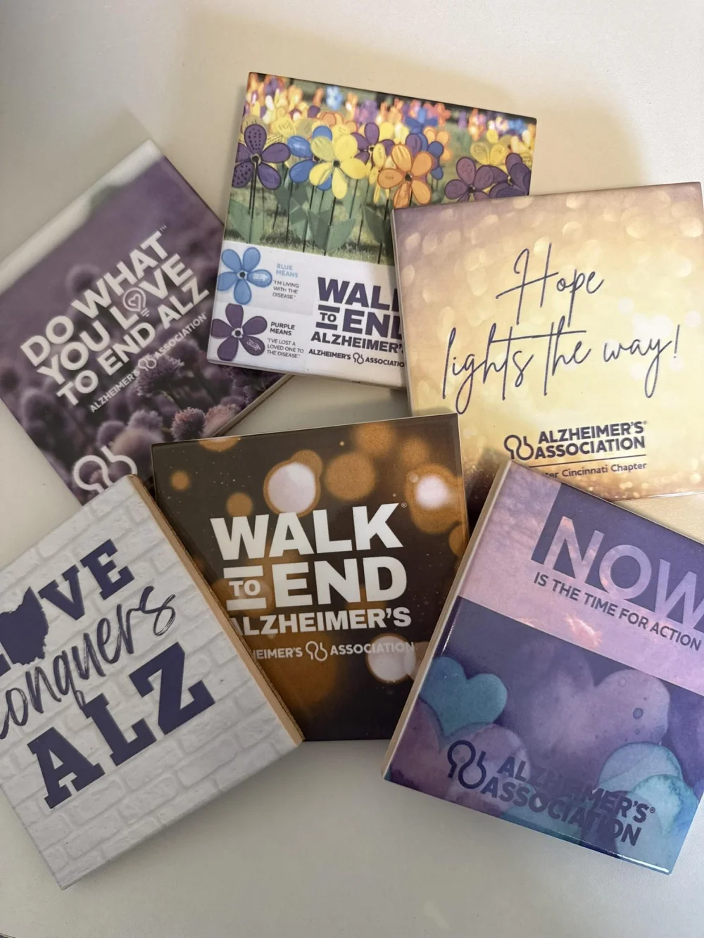 Alzheimer’s awareness tile collection