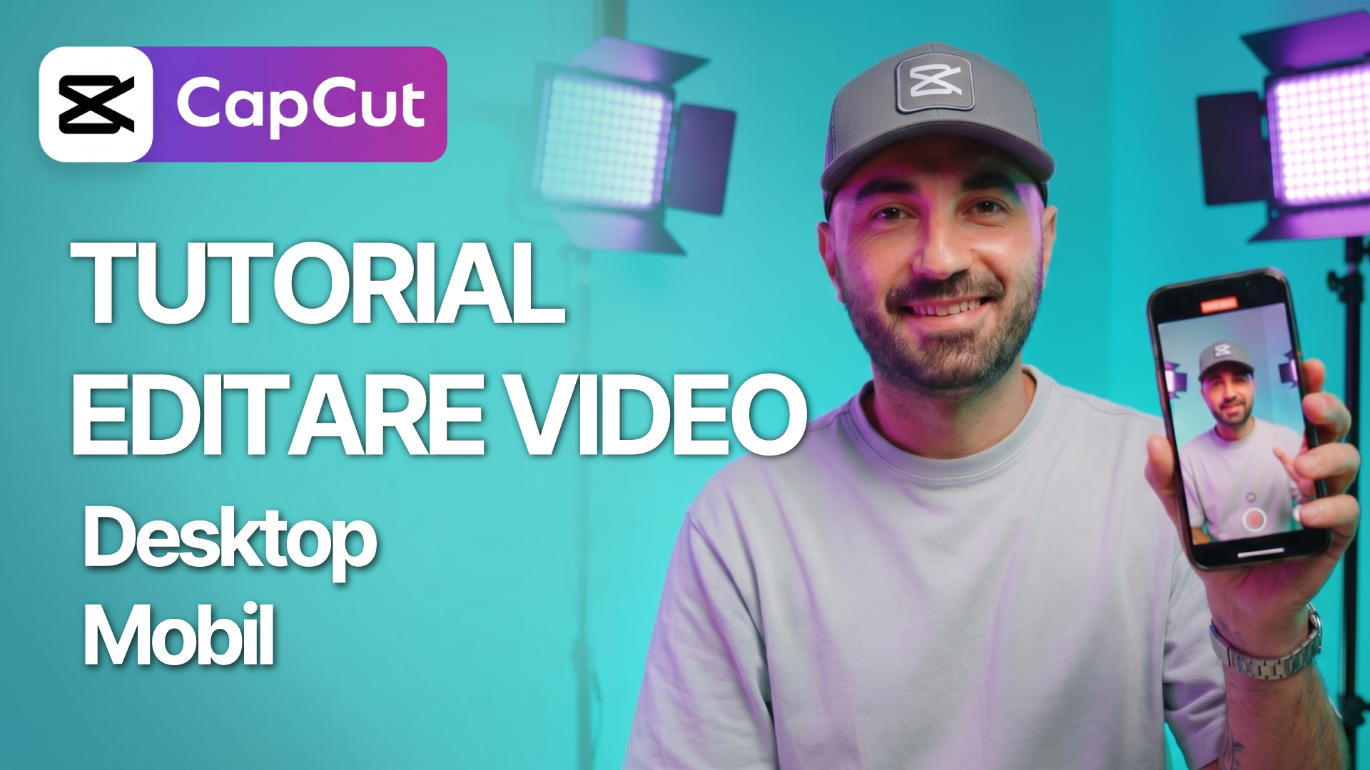 Editare video in cap cut