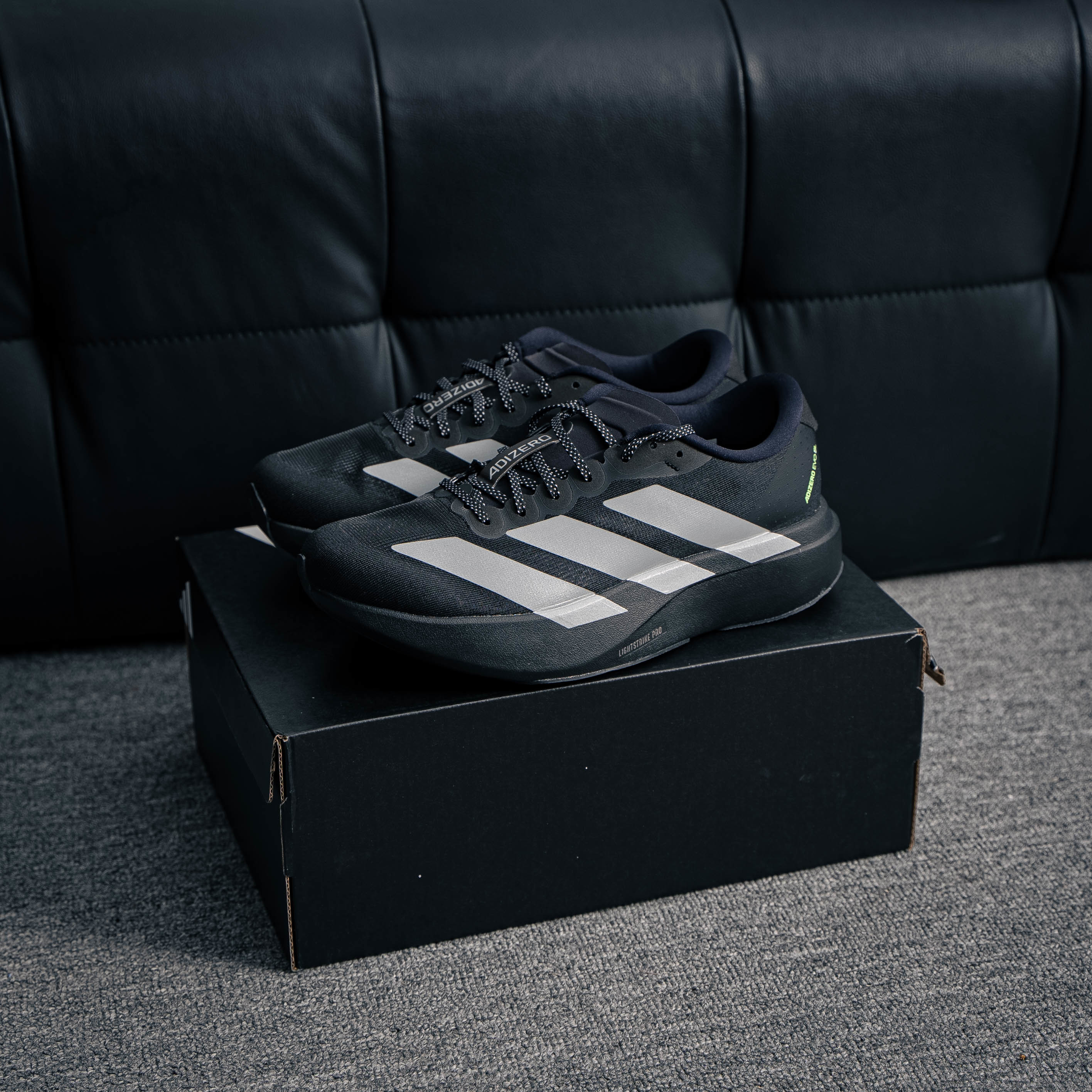 Adidas Adizero Evo SL — Preto e cinza