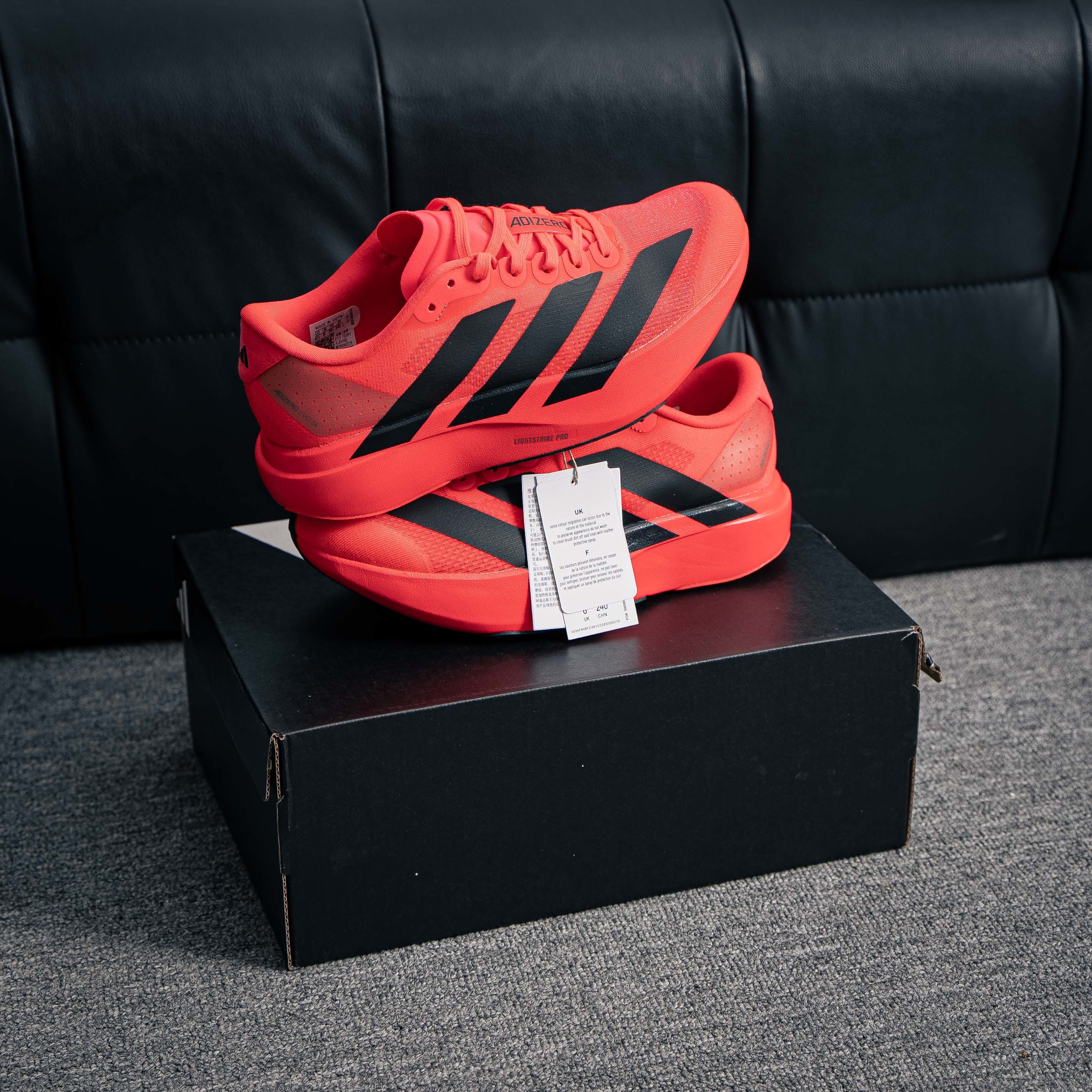Adidas Adizero Evo SL — Vermelho e preto