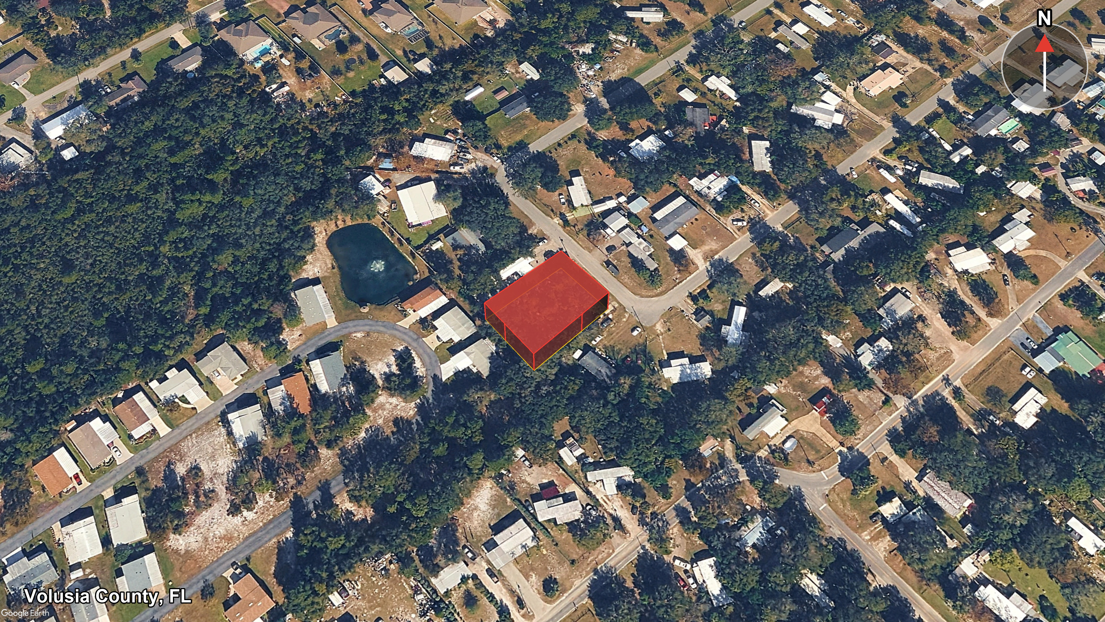 0.26 Acre MH-5 Land in DeLand, Volusia County