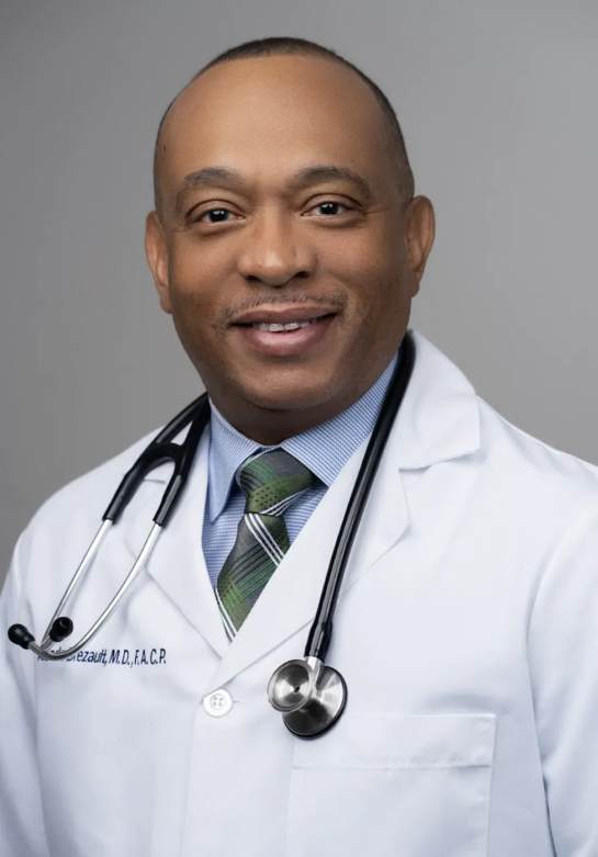 Dr. Brezault, board-certified physician