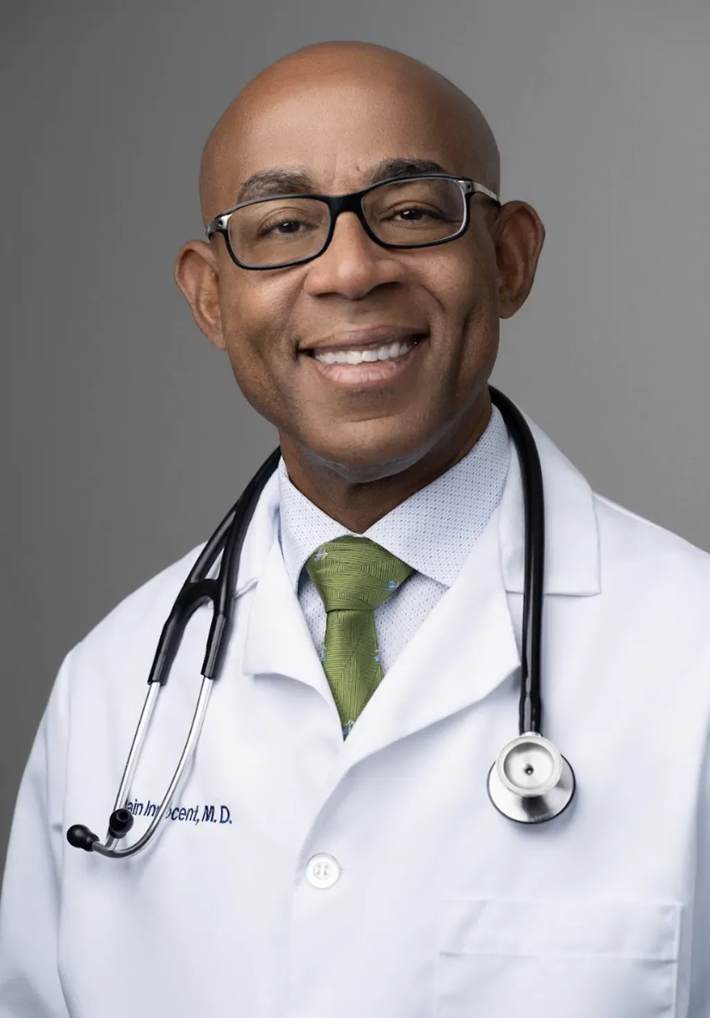 Dr. Innocent, board-certified physician