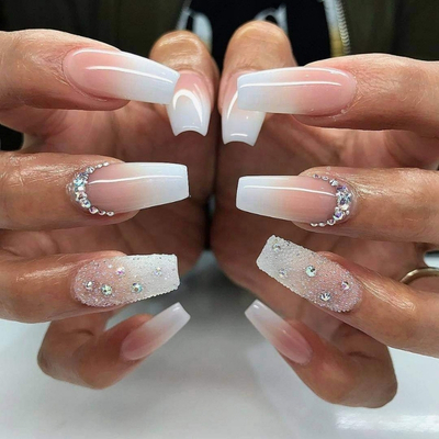 Gel-X soft gel nail extensions NV361 Salon Colton