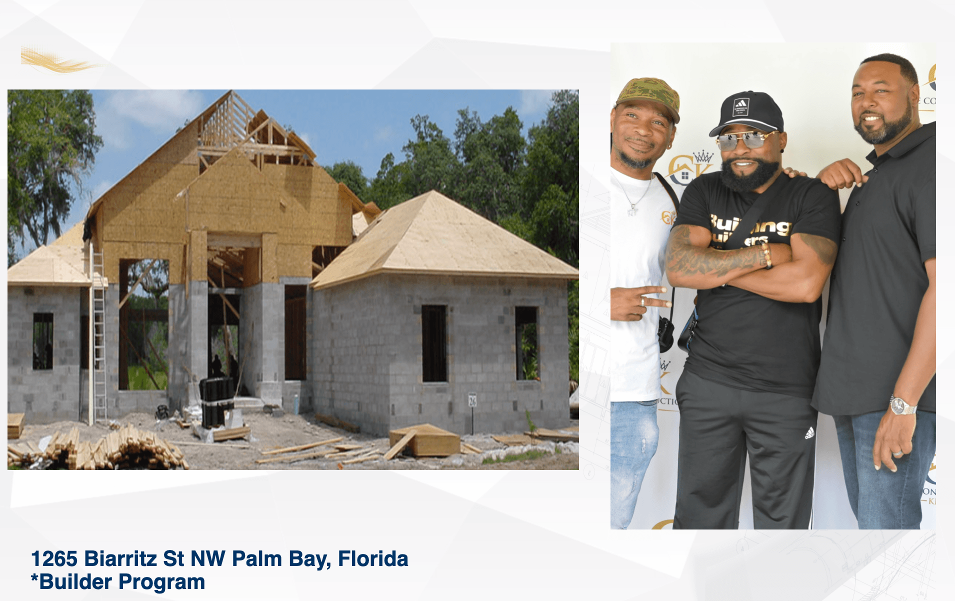 Building Builders Academy completed project