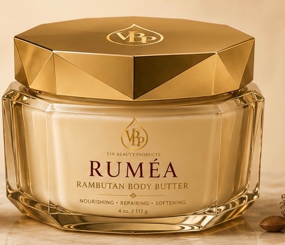 RUMÉA Rambutan Body Butter 4 oz jar