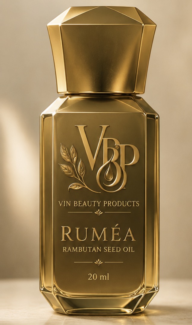 RUMÉA Rambutan Seed Oil 20 ml gold bottle