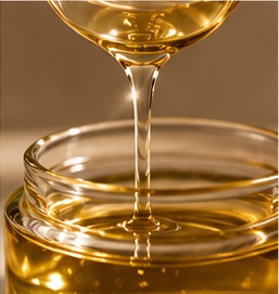 Golden oil pressed from rambutan seeds