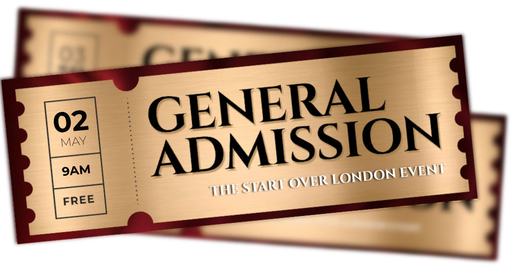 Start Over London General Admission ticket