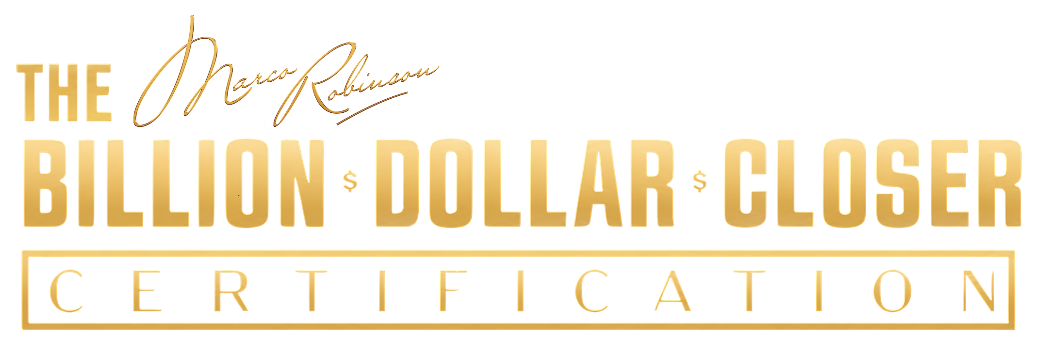 The Billion Dollar Closer Certification