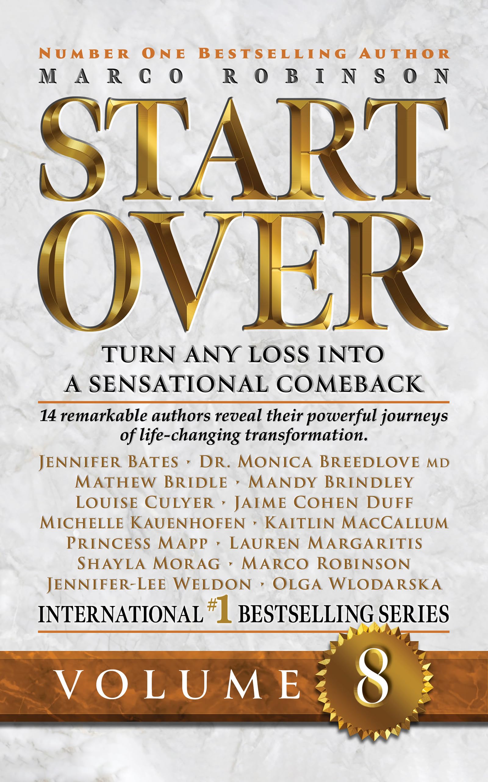 Start Over Volume 8 book cover