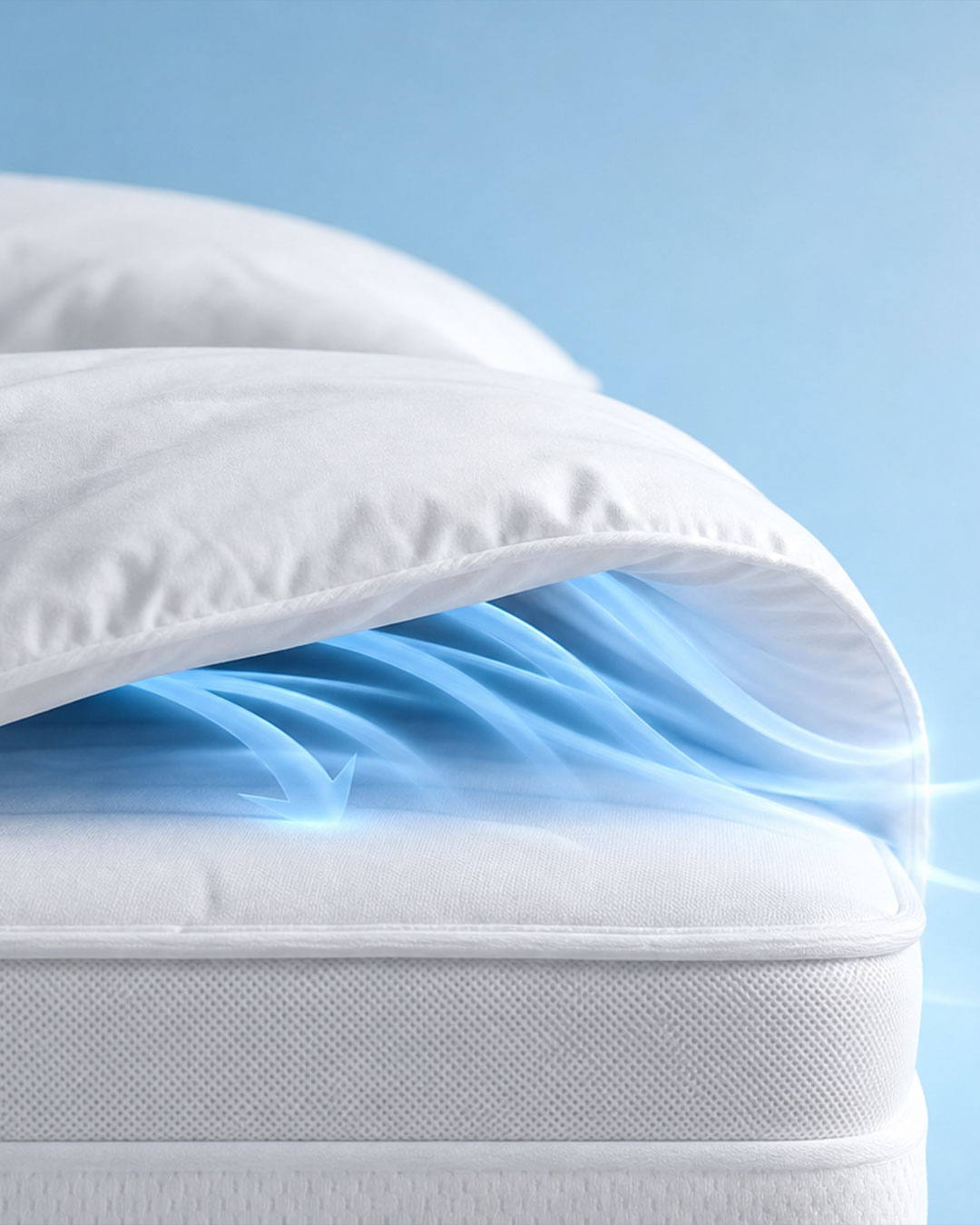 Direct een heerlijk koel bed