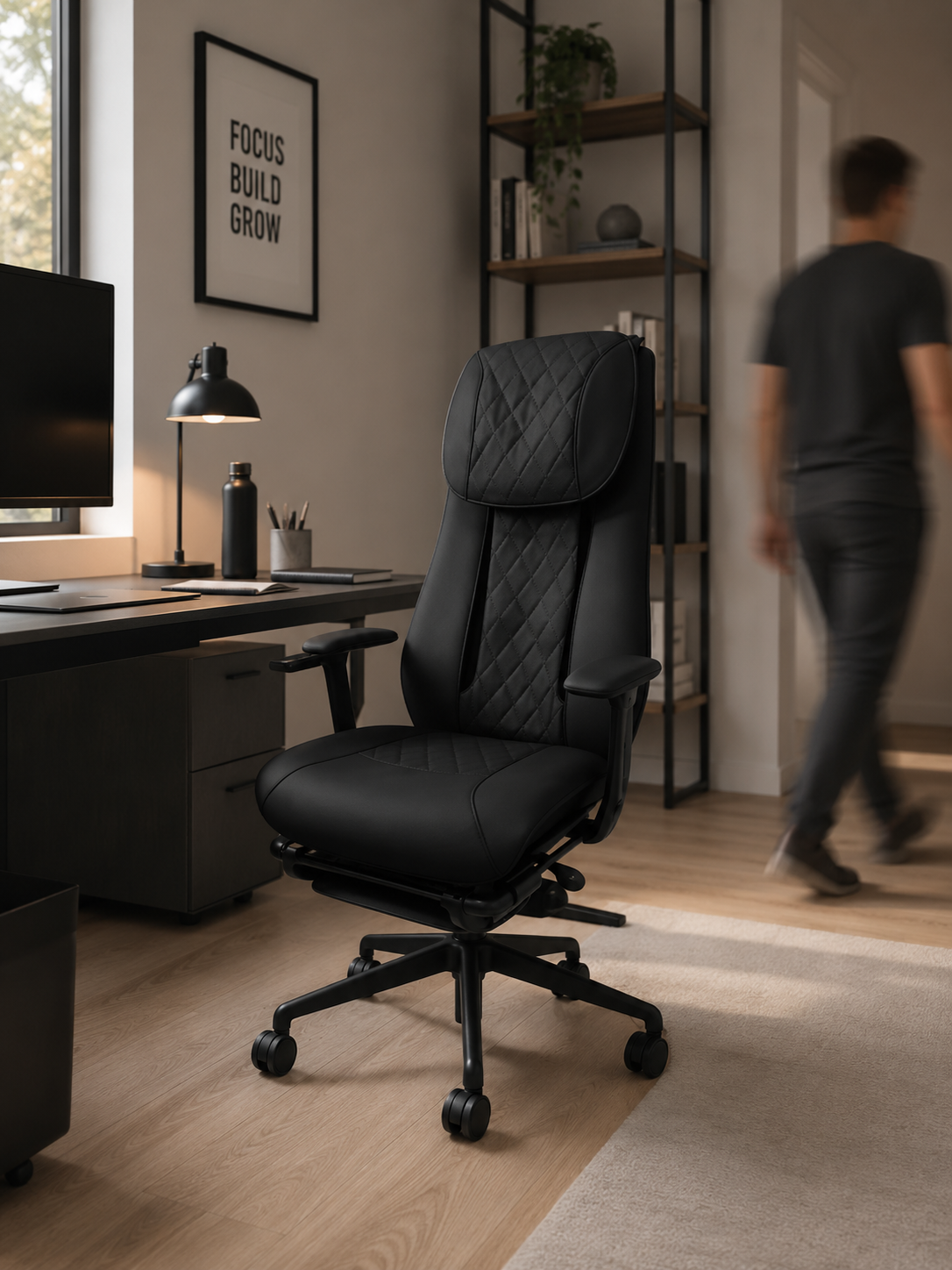 Serenity chair in a real home office setup