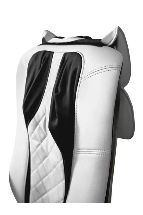 Serenity Chair, Pebble White massage component detail