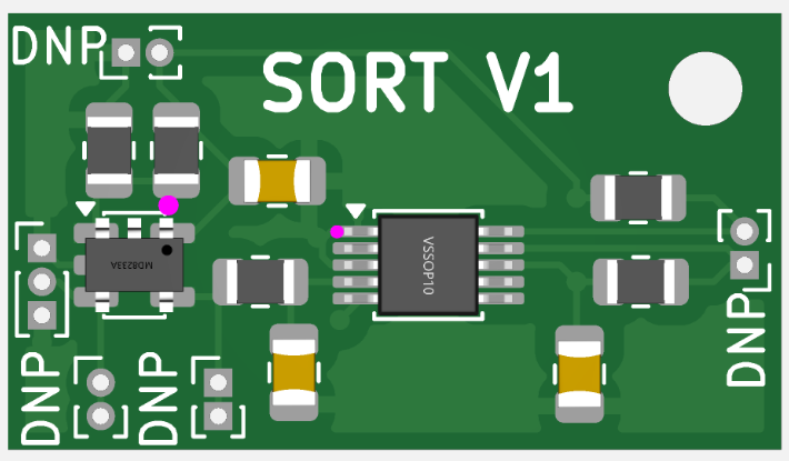 SORT Scanner V1 main board