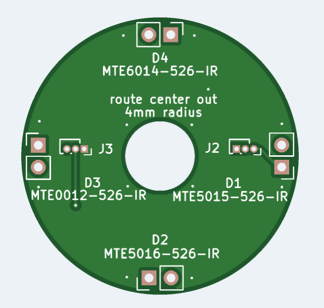 SORT Scanner V2 sensor head board