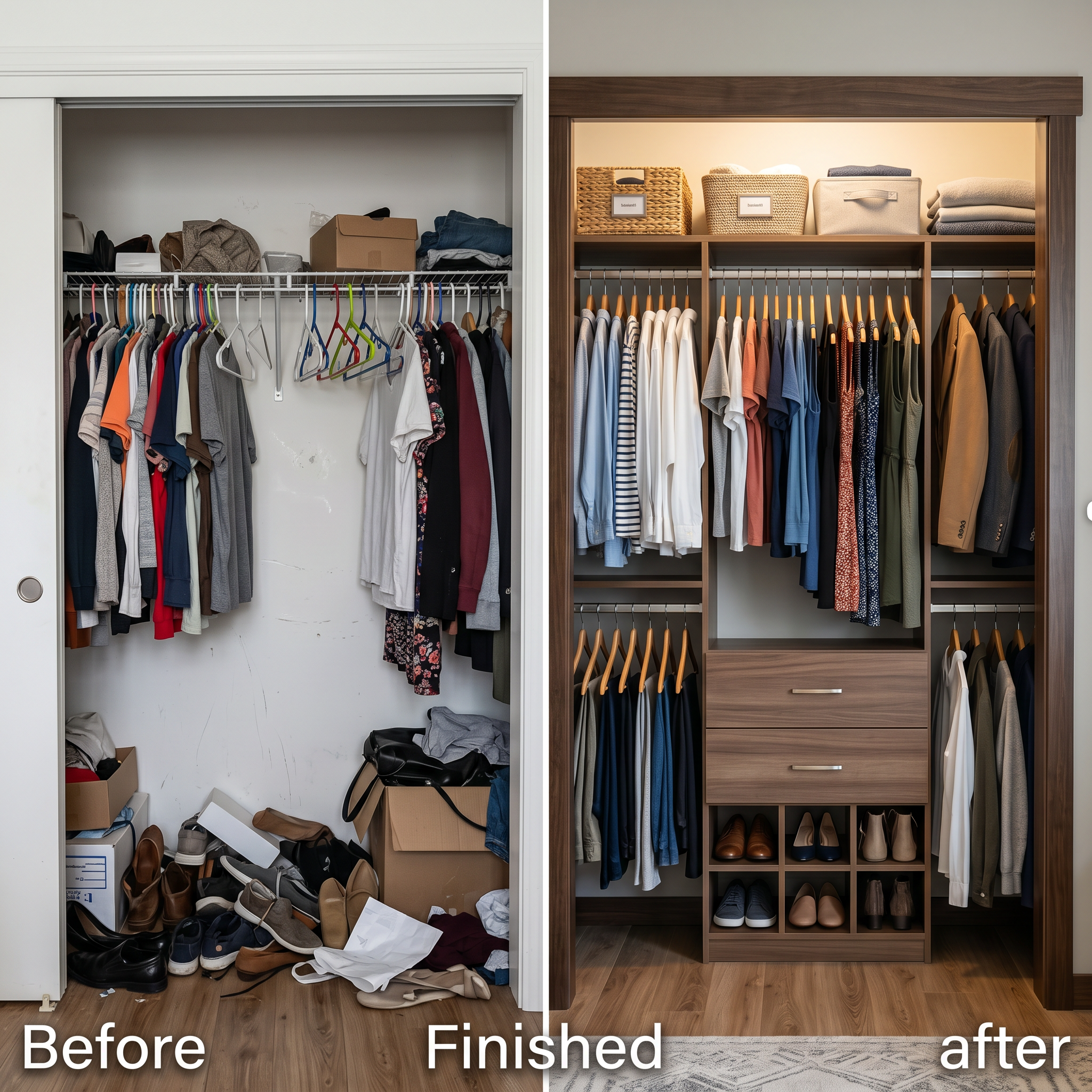 Guest Bedroom Custom Wardrobe Showcase
