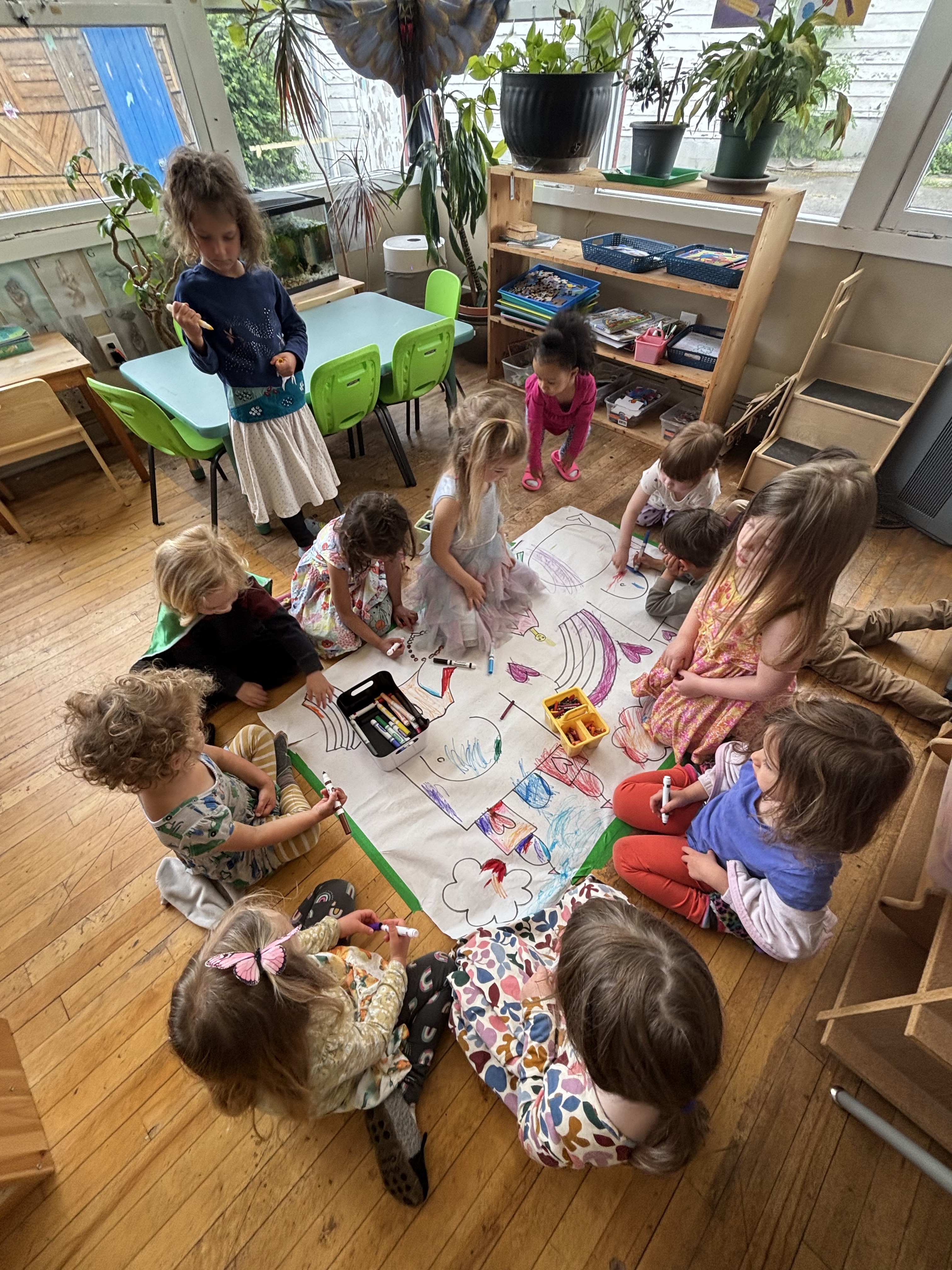 Happy children at Cherish Academy