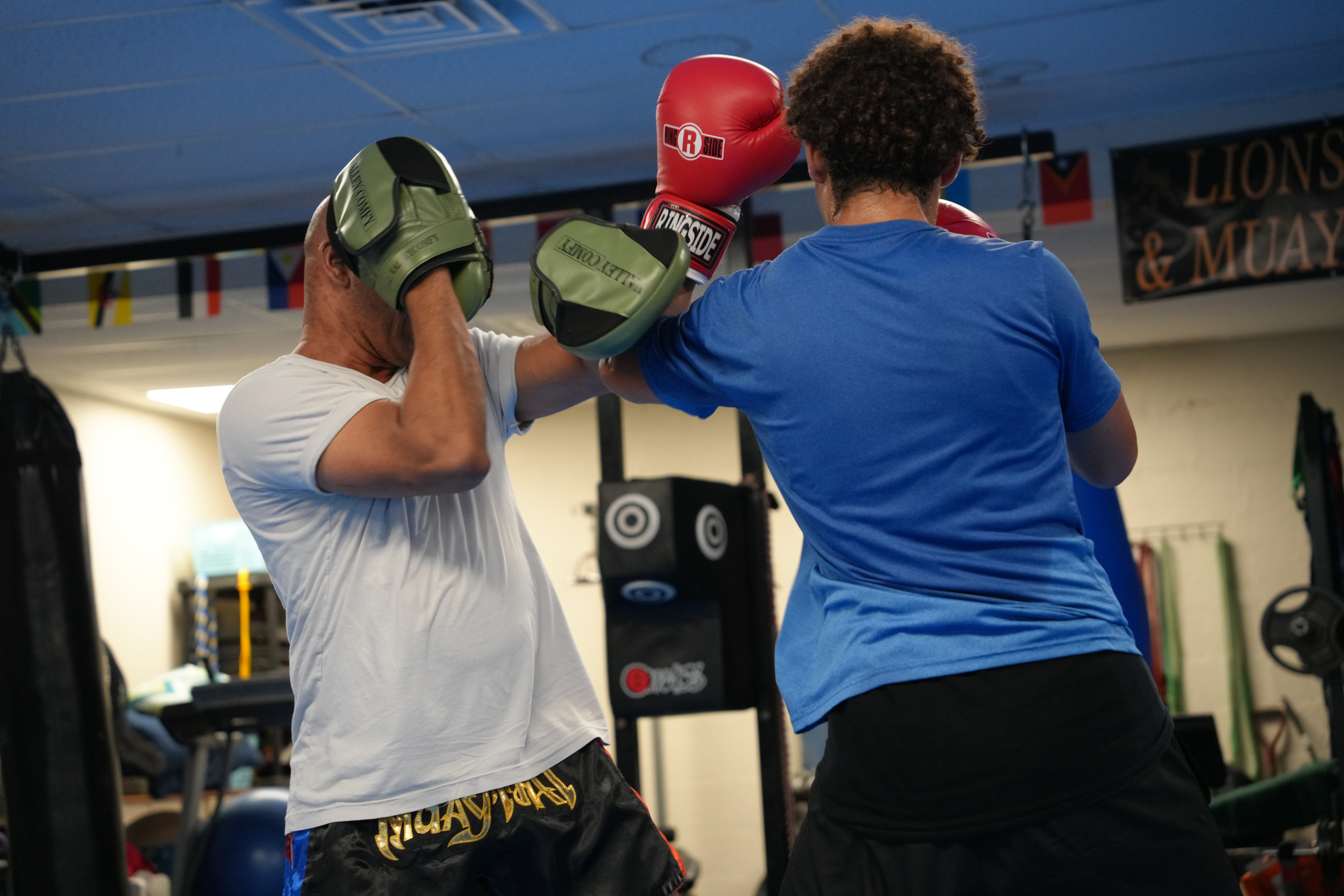 MMA training at Lion's Kickboxing