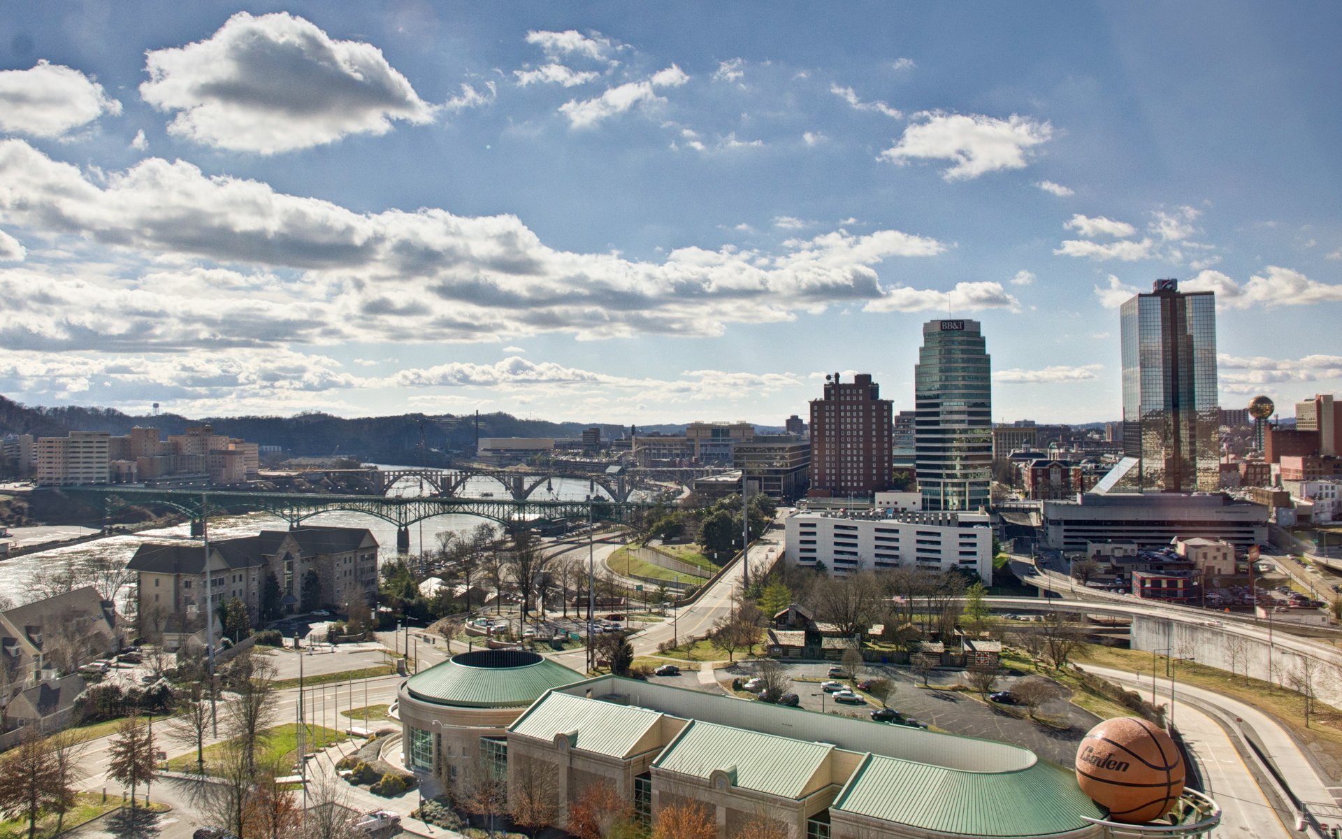 Knoxville from above