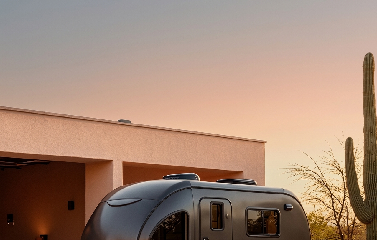 Travel trailer storage