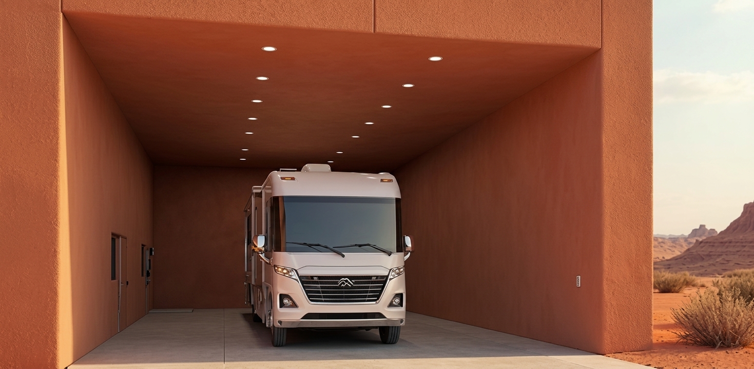 Mesquite RV garage