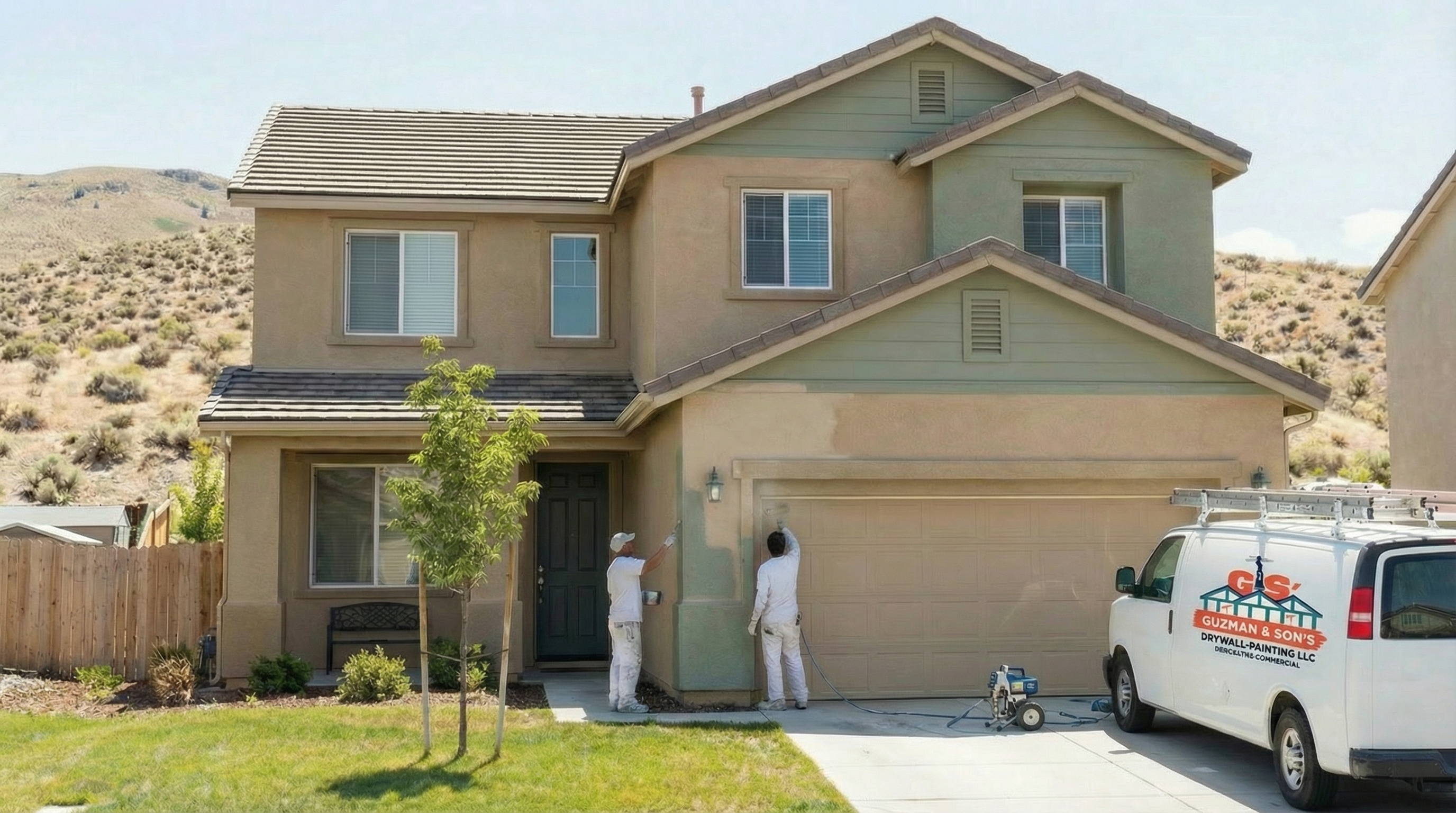 Professional residential painting