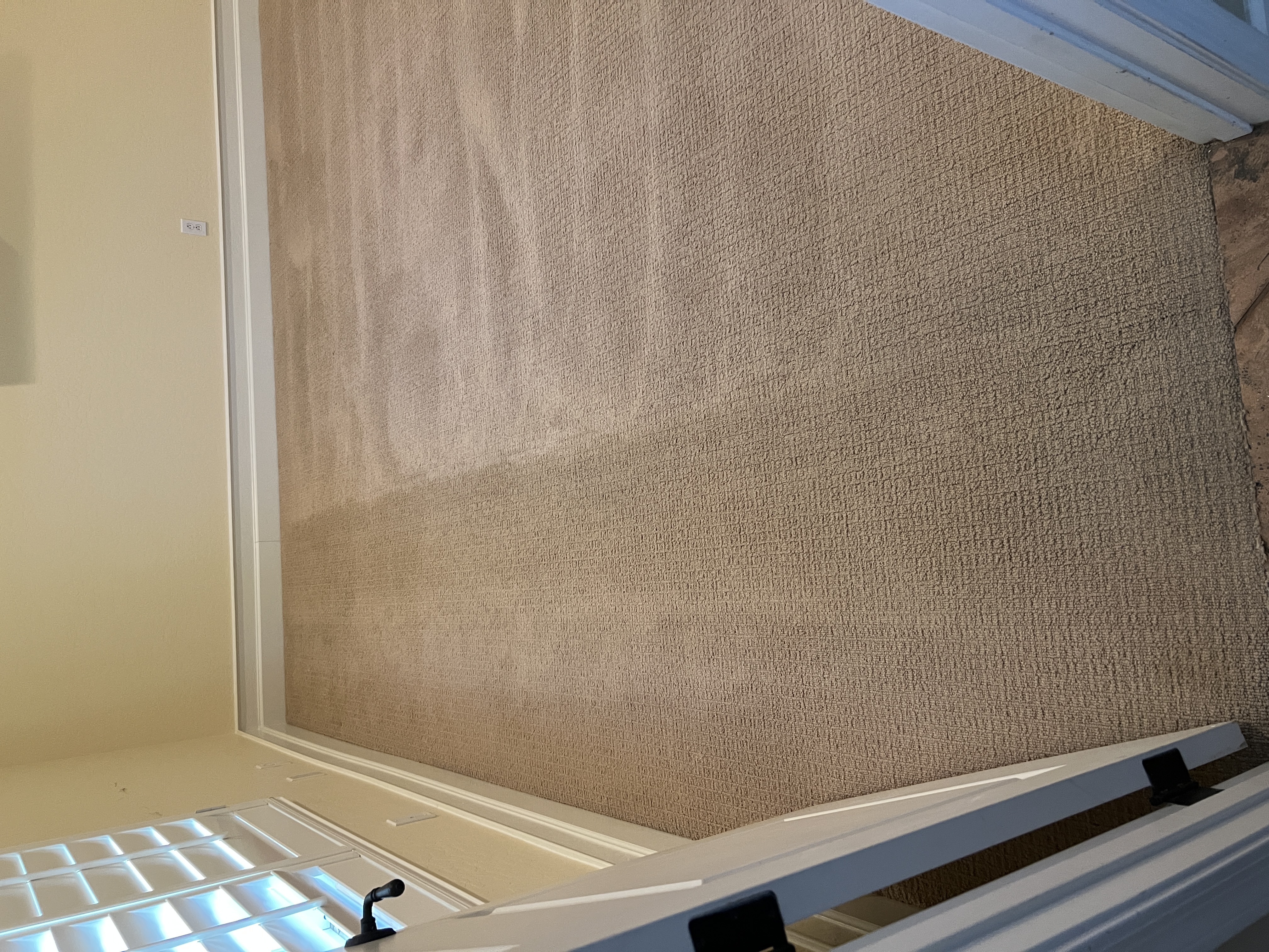 The same carpet after professional cleaning by Cade's Carpet & Floor Care