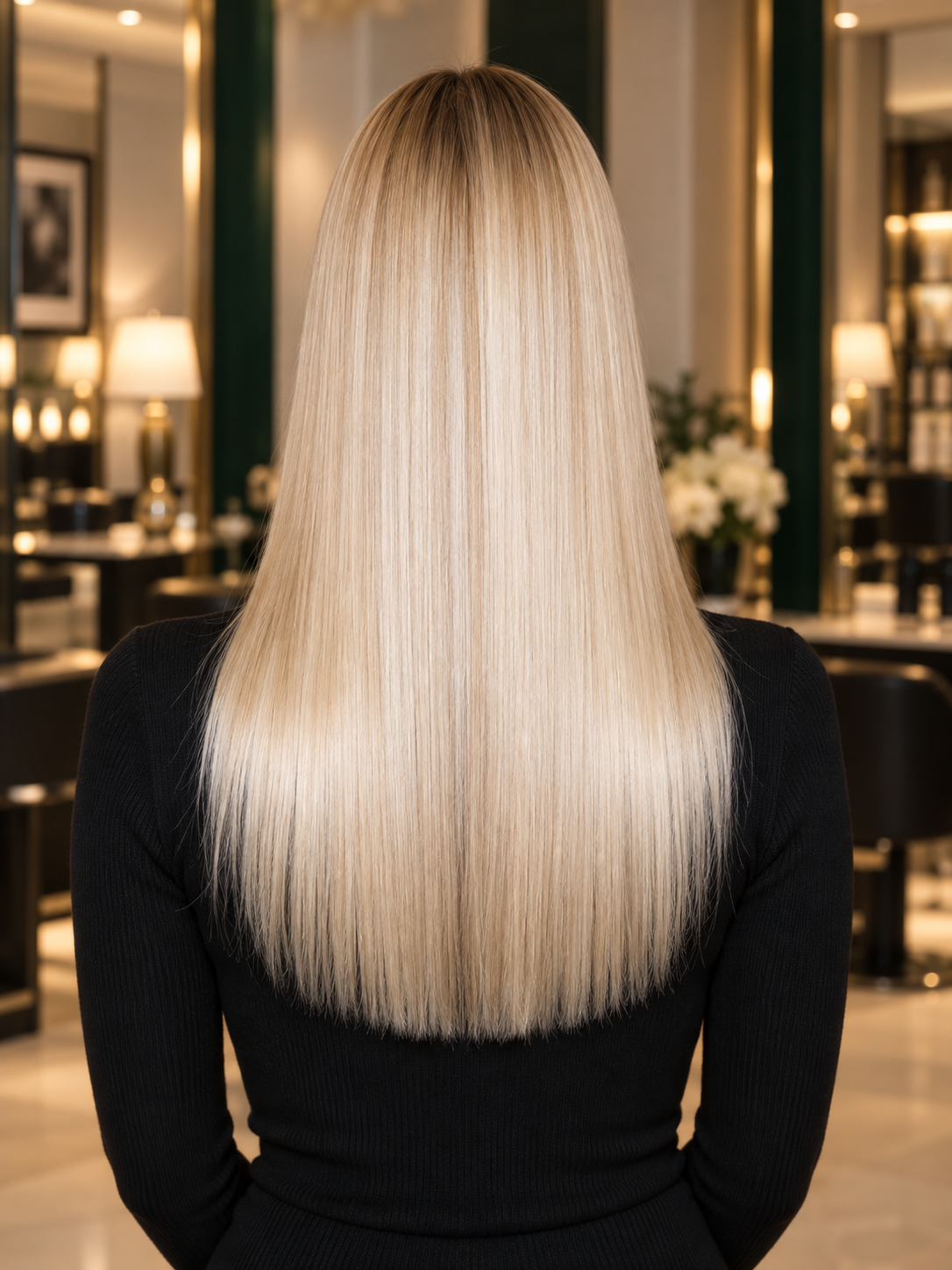 Client 2 before hair transformation