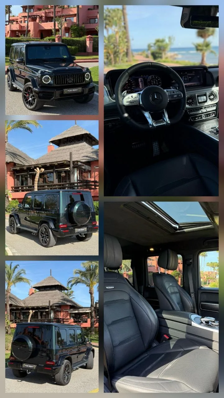 Mercedes G63 AMG: Presencia y Poder en las Calles de Marbella