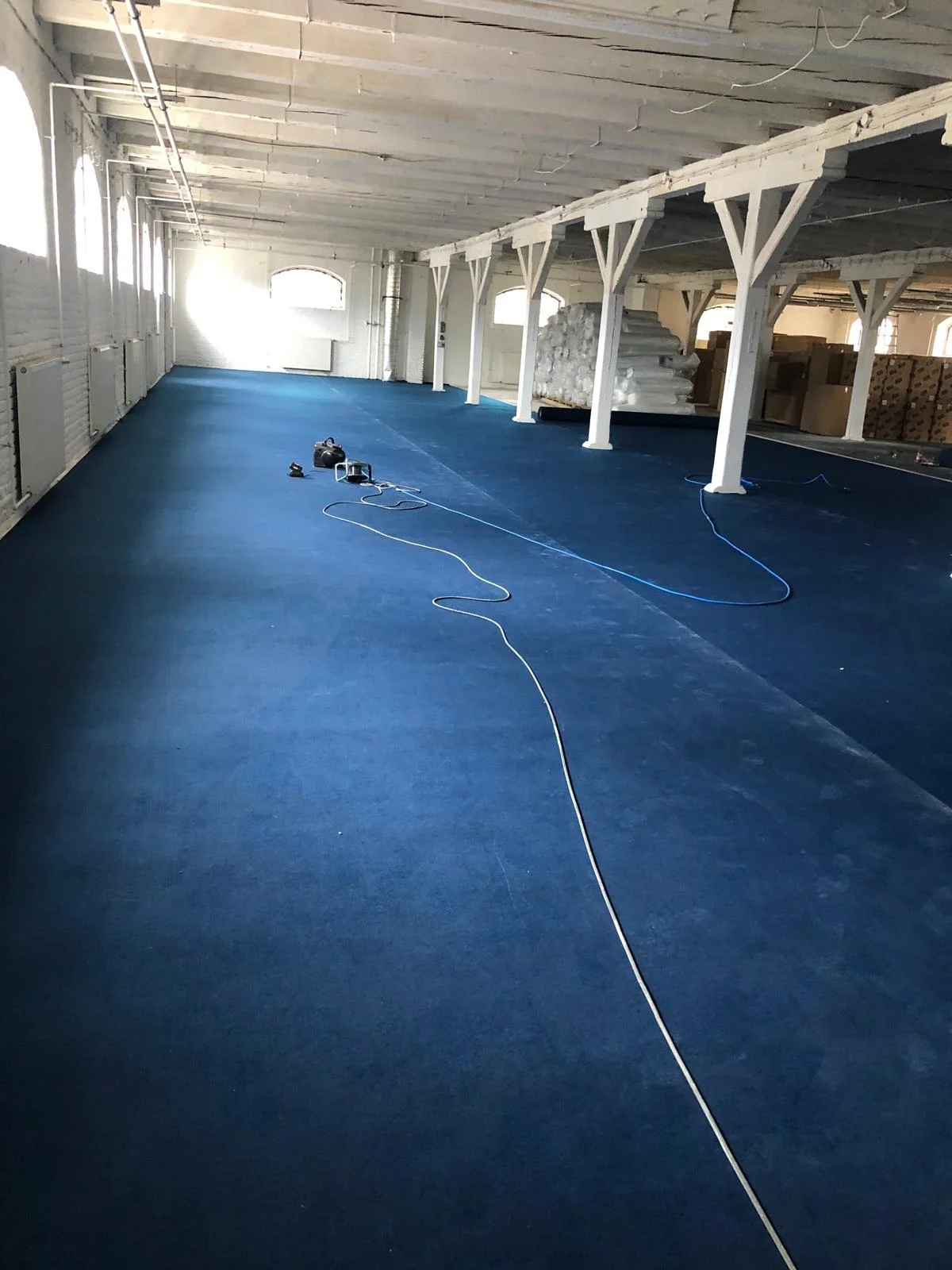 Raktár belső átalakítás