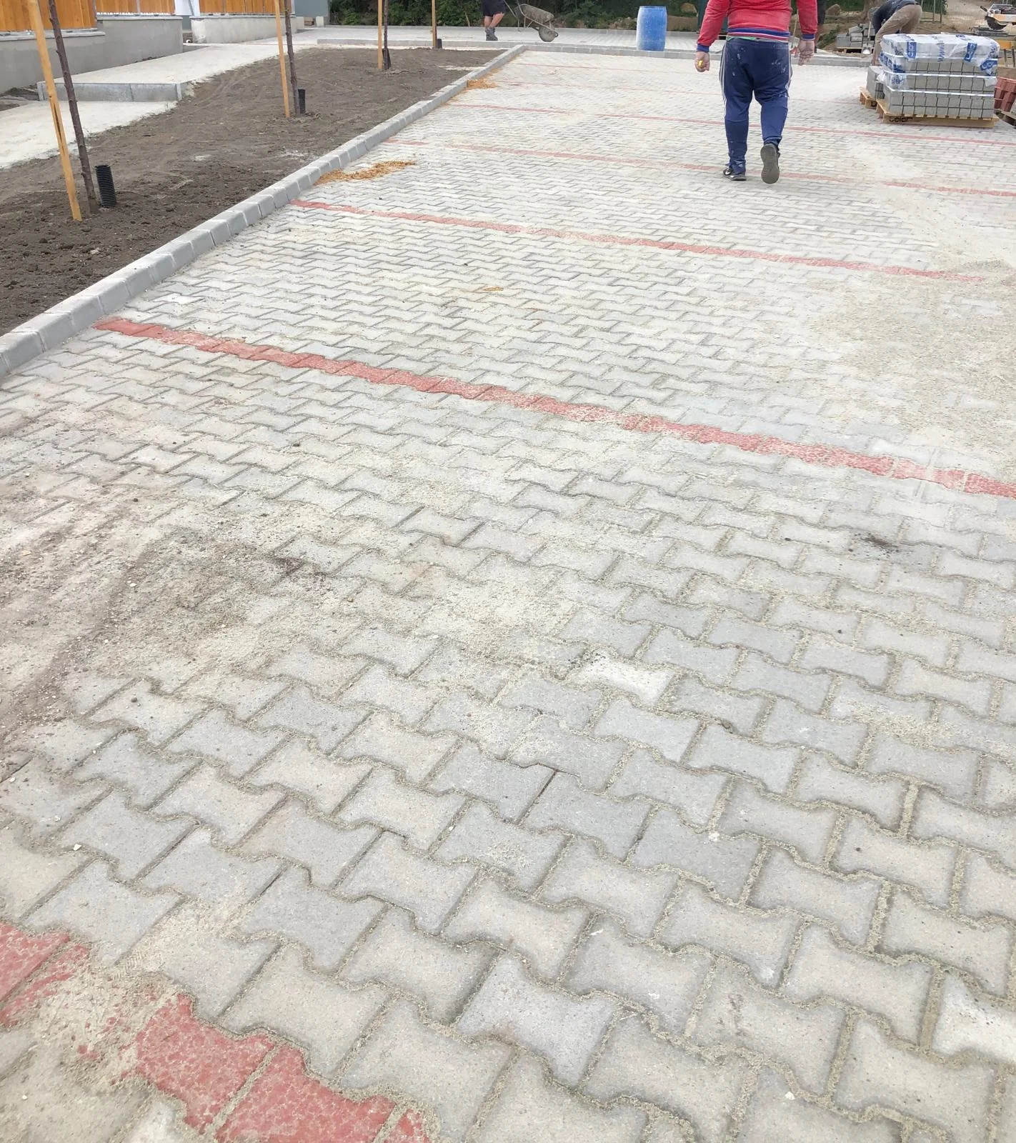 Ipari terület térkővezés Budapest