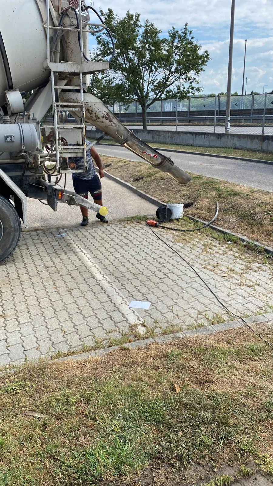 Betonozás helyszíni kivitelezés