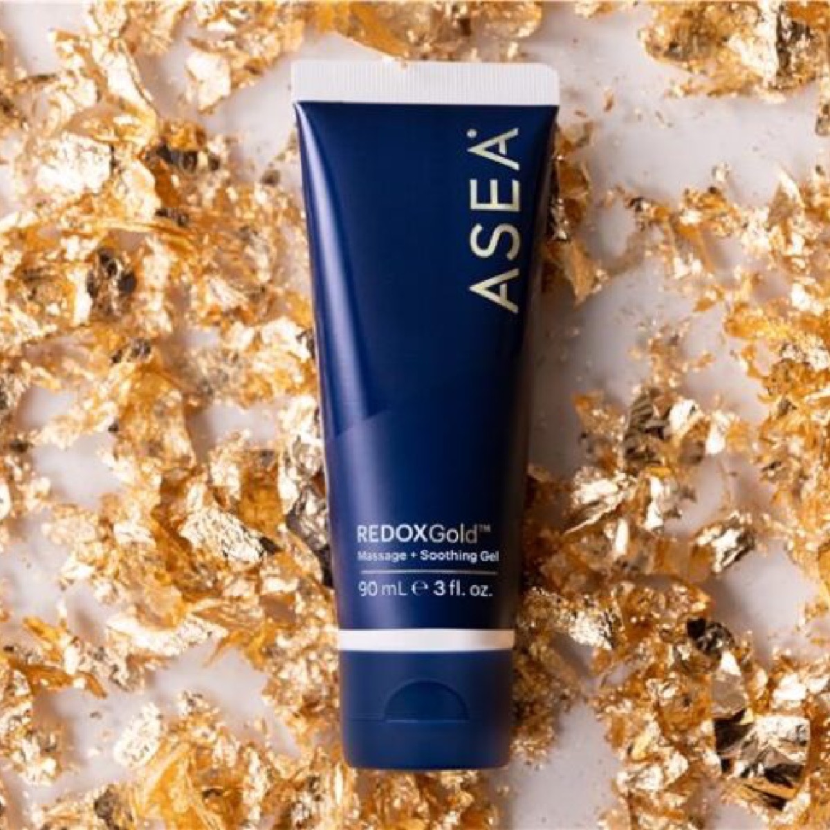 REDOXGold topical gel providing fast-acting soothing relief with gold-catalyzed redox technology for muscle and joint comfort