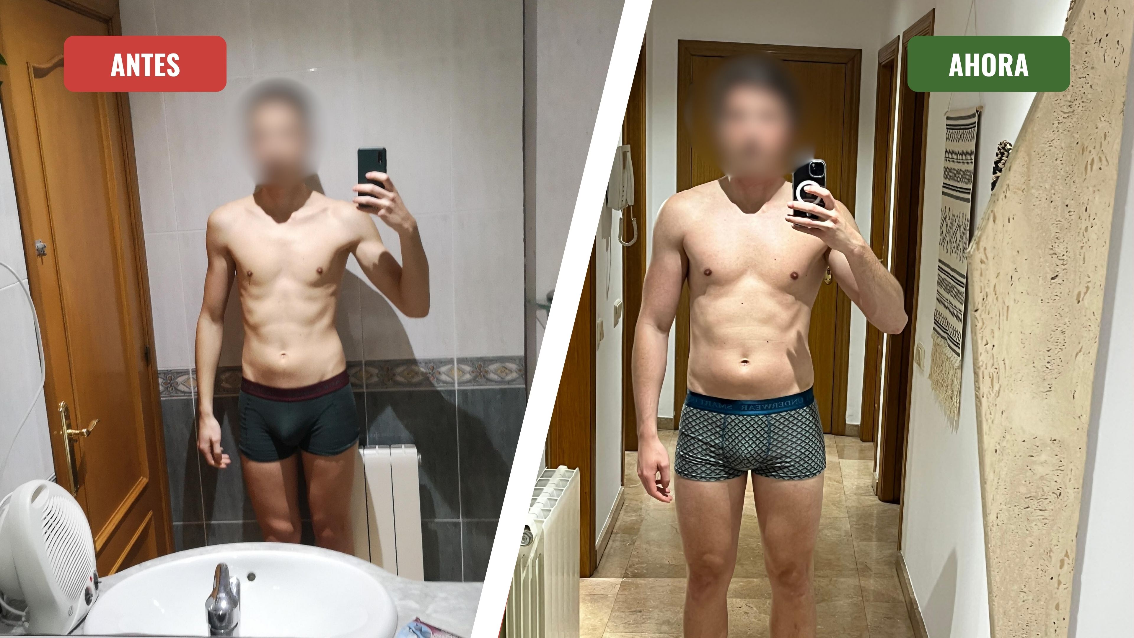 Cambio físico de un alumno de Cross Funcional 30'
