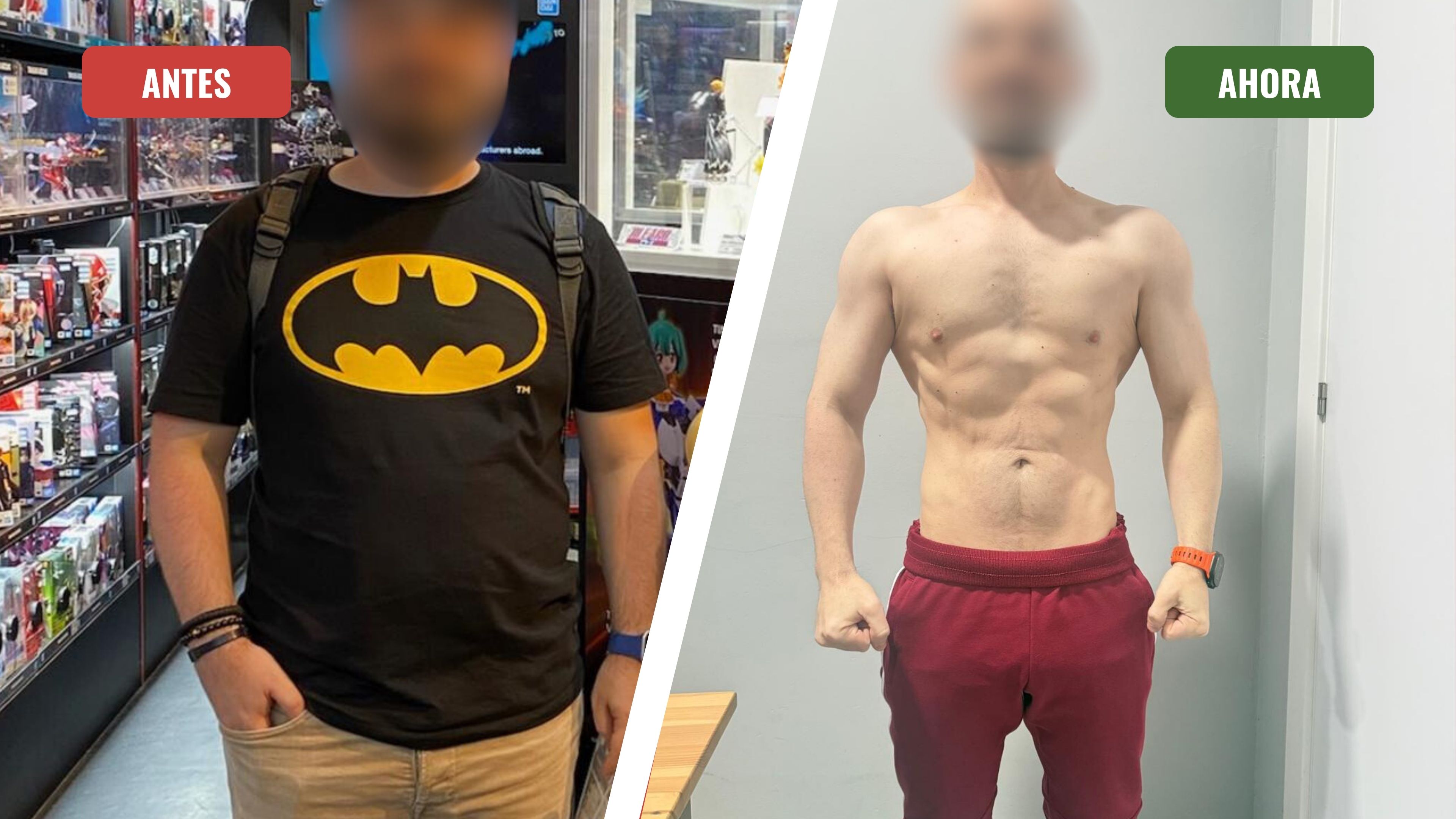 Cambio físico de un alumno de Cross Funcional 30'